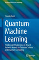Book cover of: Quantum Machine Learning. By: Claudio Conti