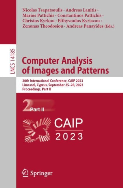 Book cover of: Computer Analysis of Images and Patterns. By: Nicolas Tsapatsoulis