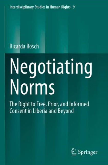 Book cover of: Negotiating Norms. By: Ricarda Rösch