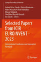Book cover of: Selected Papers from ICIR EUROINVENT - 2023. By: Andrei Victor Sandu