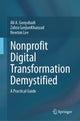 Book cover of: Nonprofit Digital Transformation Demystified. By: Newton Lee