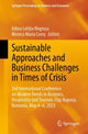 Book cover of: Sustainable Approaches and Business Challenges in Times of Crisis. By: Adina Letiția Negrușa