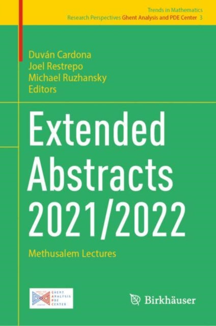 Book cover of: Extended Abstracts 2021/2022. By: Duván Cardona