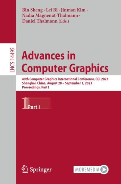 Book cover of: Advances in Computer Graphics. By: Bin Sheng
