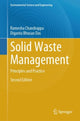 Book cover of: Solid Waste Management. By: Ramesha Chandrappa