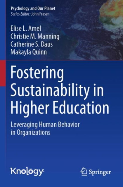 Book cover of: Fostering Sustainability in Higher Education