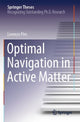 Book cover of: Optimal Navigation in Active Matter