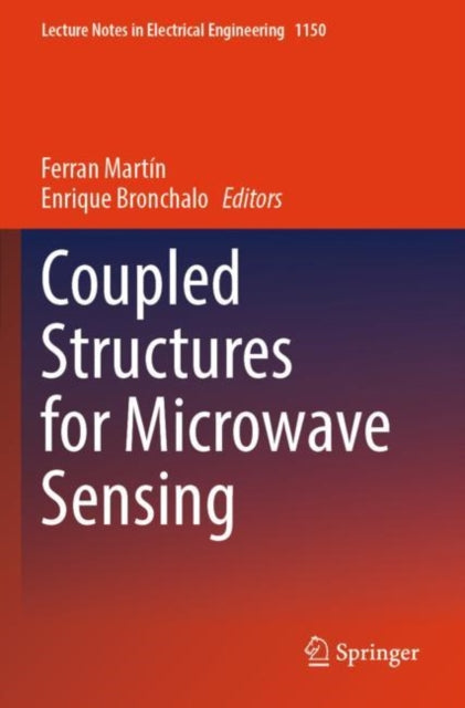 Book cover of: Coupled Structures for Microwave Sensing