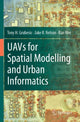Book cover of: UAVs for Spatial Modelling and Urban Informatics