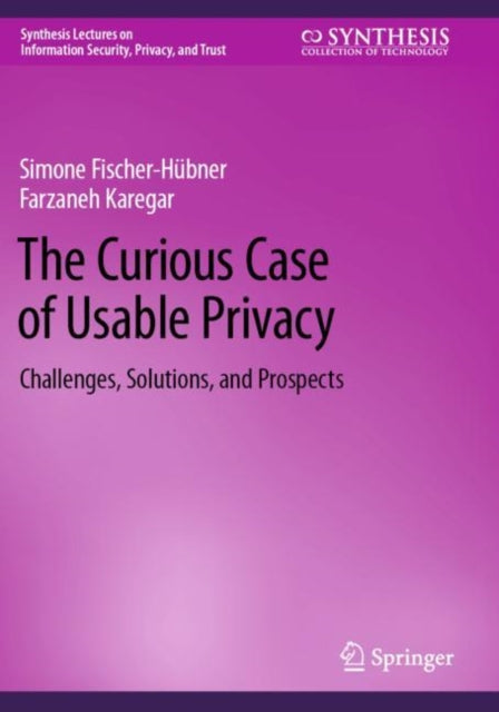 Book cover of: Curious Case of Usable Privacy