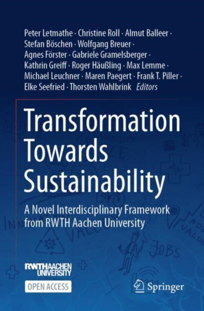 Book cover of: Transformation Towards Sustainability. By: Peter Letmathe