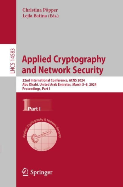 Book cover of: Applied Cryptography and Network Security. By: Christina Pöpper