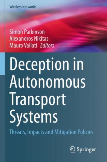 Book cover of: Deception in Autonomous Transport Systems