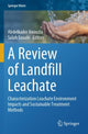 Book cover of: Review of Landfill Leachate