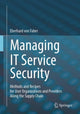 Book cover of: Managing IT Service Security. By: Eberhard von Faber