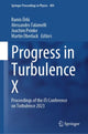 Book cover of: Progress in Turbulence X. By: Ramis Örlü