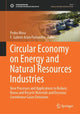 Book cover of: Circular Economy on Energy and Natural Resources Industries. By: Pedro Mora