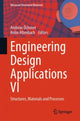 Book cover of: Engineering Design Applications VI. By: Andreas Öchsner