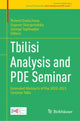Book cover of: Tbilisi Analysis and PDE Seminar. By: Roland Duduchava