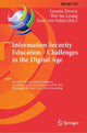 Book cover of: Information Security Education - Challenges in the Digital Age. By: Lynette Drevin