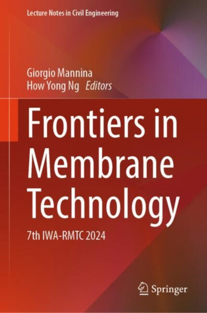 Book cover of: Frontiers in Membrane Technology. By: Giorgio Mannina