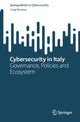 Book cover of: Cybersecurity in Italy. By: Luigi Martino
