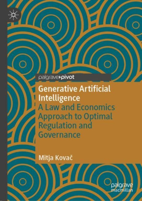 Book cover of: Generative Artificial Intelligence. By: Mitja Kovač