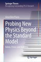 Book cover of: Probing New Physics Beyond the Standard Model. By: Gioacchino Piazza