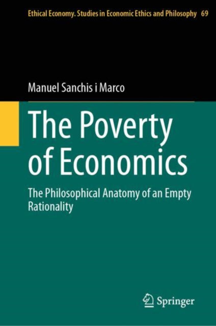 Book cover of: Poverty of Economics. By: Manuel Sanchis i Marco