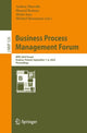 Book cover of: Business Process Management Forum. By: Andrea Marrella