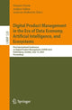 Book cover of: Digital Product Management in the Era of Data Economy, Artificial Intelligence, and Ecosystems. By: Dimitri Petrik