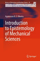 Book cover of: Introduction to Epistemology of Mechanical Sciences. By: Agamenon R. E. Oliveira