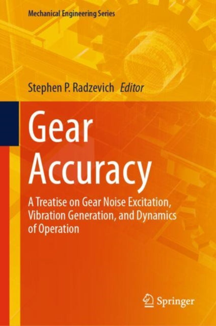Book cover of: Gear Accuracy. By: Stephen P. Radzevich