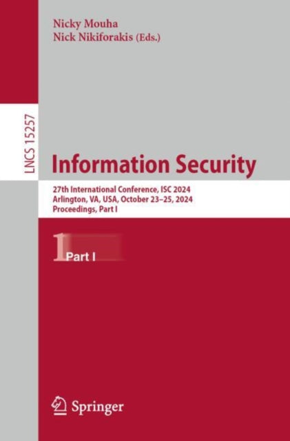 Book cover of: Information Security