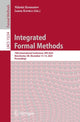 Book cover of: Integrated Formal Methods. By: Nikolai Kosmatov