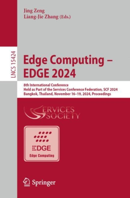 Book cover of: Edge Computing – EDGE 2024