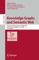 Book cover of: Knowledge Graphs and Semantic Web. By: Sanju Tiwari