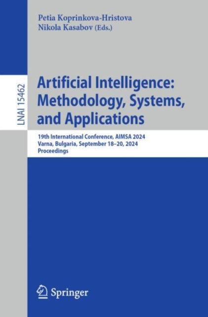 Book cover of: Artificial Intelligence: Methodology, Systems, and Applications