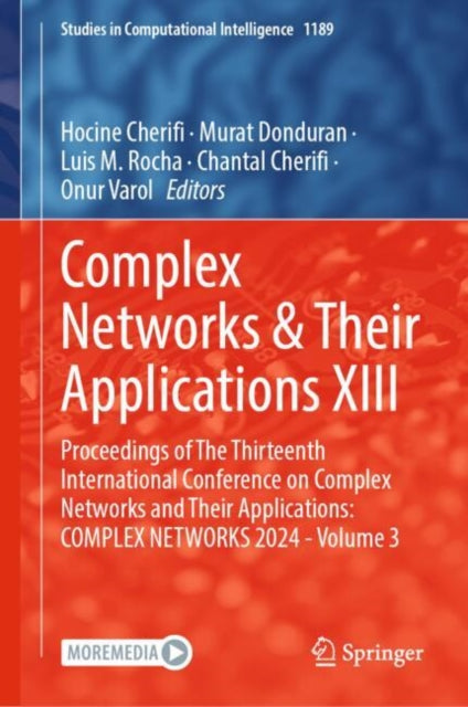 Book cover of: Complex Networks & Their Applications XIII. By: Hocine Cherifi
