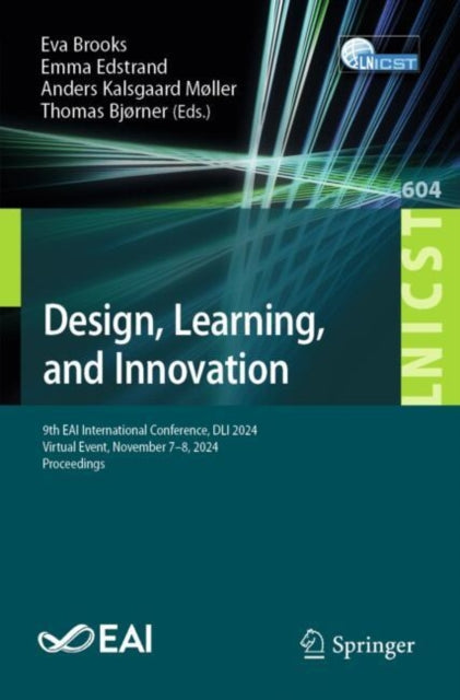 Book cover of: Design, Learning, and Innovation. By: Eva Brooks