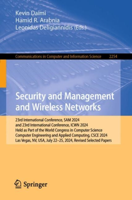 Book cover of: Security and Management and Wireless Networks