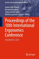 Book cover of: Proceedings of the 10th International Ergonomics Conference