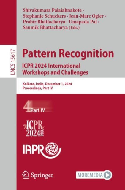 Book cover of: Pattern Recognition. ICPR 2024 International Workshops and Challenges