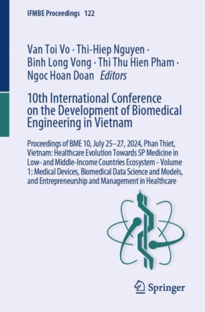 Book cover of: 10th International Conference on the Development of Biomedical Engineering in Vietnam