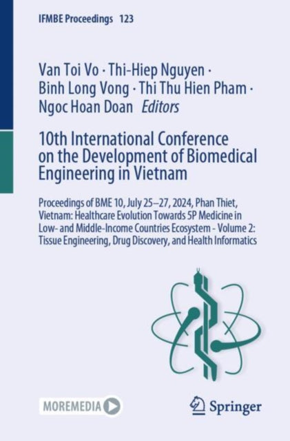 Book cover of: 10th International Conference on the Development of Biomedical Engineering in Vietnam