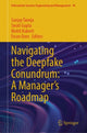 Book cover of: Navigating the Deepfake Conundrum: A Manager's Roadmap