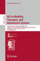 Book cover of: HCI in Mobility, Transport, and Automotive Systems