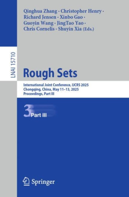 Book cover of: Rough Sets