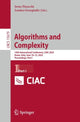 Book cover of: Algorithms and Complexity