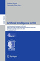 Book cover of: Artificial Intelligence in HCI